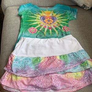 Lucky in Love tennis outfit size 10/12